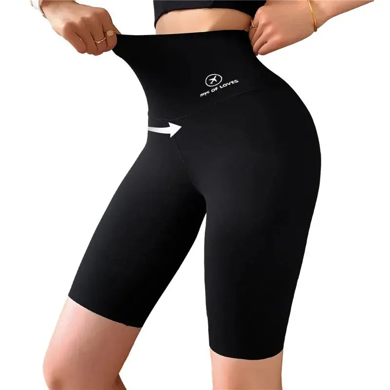 Hot Women Shorts Sports Shorts For Women New Cycling Jogging Fitness High Waist Push Up Gym Shorts Leggings Yoga Shorts - Lady T Fashions