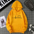 2025 Winter New Women's Hoodie High Street Unisex style Double Pockets Sweatshirts Outerwear Plus-Size Women's Clothing CYXX247 - Lady T Fashions