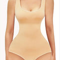 Body Shapewear for Women Seamless Solid Shaping Full Bodysuit Crew Neck Tummy Control Slimming Body Shaper Underwear & Shapewear - Lady T Fashions