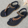 Women's Sandals Bohemia Style Sandals Summer 2025 New Shoes For Woman Flip Flops Beach Summer Shoes Women Low Heels Footwear - Lady T Fashions