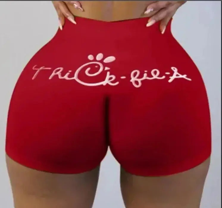 Women Hot Sale Printed Shorts Summer Casual High Waist Motorcycle Shorts Sports Fitness Shorts Dropshipping - Lady T Fashions