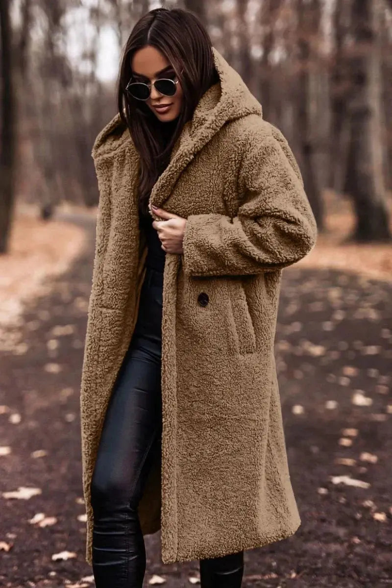 Jackets for Women Autumn and Winter Fashion Long Sleeve Tweed Coat for Women - Lady T Fashions