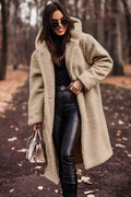 Jackets for Women Autumn and Winter Fashion Long Sleeve Tweed Coat for Women - Lady T Fashions