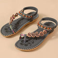 Women's Sandals Bohemia Style Sandals Summer 2025 New Shoes For Woman Flip Flops Beach Summer Shoes Women Low Heels Footwear - Lady T Fashions