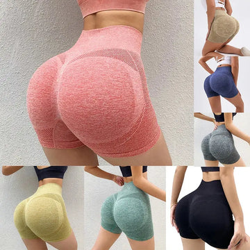 Women Shorts Sports For Women New Cycling Jogging Fitness High Waist Push Up Gym Shorts Leggings Women Yoga Clothing - Lady T Fashions