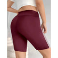 Women's Shorts Simple Versatile Straight Casual Solid Colour Trousers Street Fitness Can Wear Female Sports Five Pants - Lady T Fashions