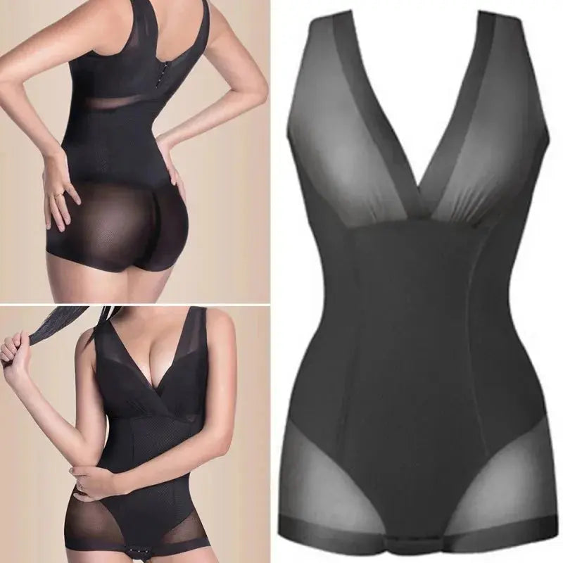 Women Postpartum Shapewear Tummy Suits Slimming Burn Fat Shapers Ladies Waist Control Full Body Shaper Waist Trainer Corset - Lady T Fashions