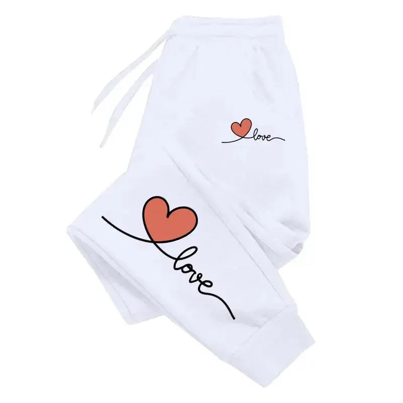 Womens Sweatpants Printed Casual Trousers Jogging Sports Pants Outdoors Fashion Sportswear Hot Sale Versatile Street Woman Pants Lady T Fashions