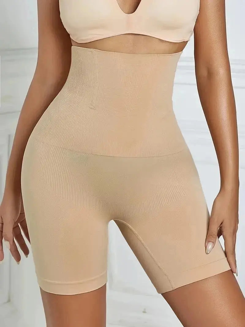 Women's tight shorts high waisted shaping women's shorts rolled buttocks lifted buttocks slim fit shorts outdoor shorts - Lady T Fashions