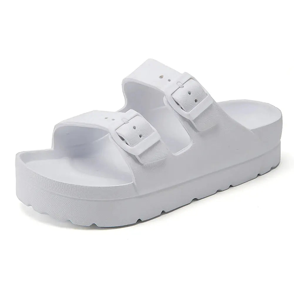 Summer Women's Platform Shoes Open Toe Flats Women's Slippers Outdoor Plus Size Casual Slippers for Women Zapatos Mujer Lady T Fashions