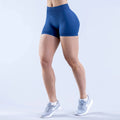 DFY Impact Summer High Waisted Yoga Shorts Sportswear Woman Gym Fashionable Sexy Running Fitness Pants Solid Color Yoga Leggings - Lady T Fashions