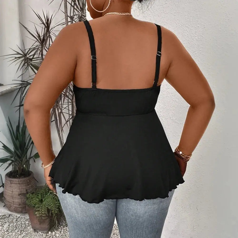 Plus Size Vest Tops for Women Clothing 2025 Summer Sexy Large Size Slim Pullover Short Sleeve Female Korean Tank T-Shirts Tees - Lady T Fashions