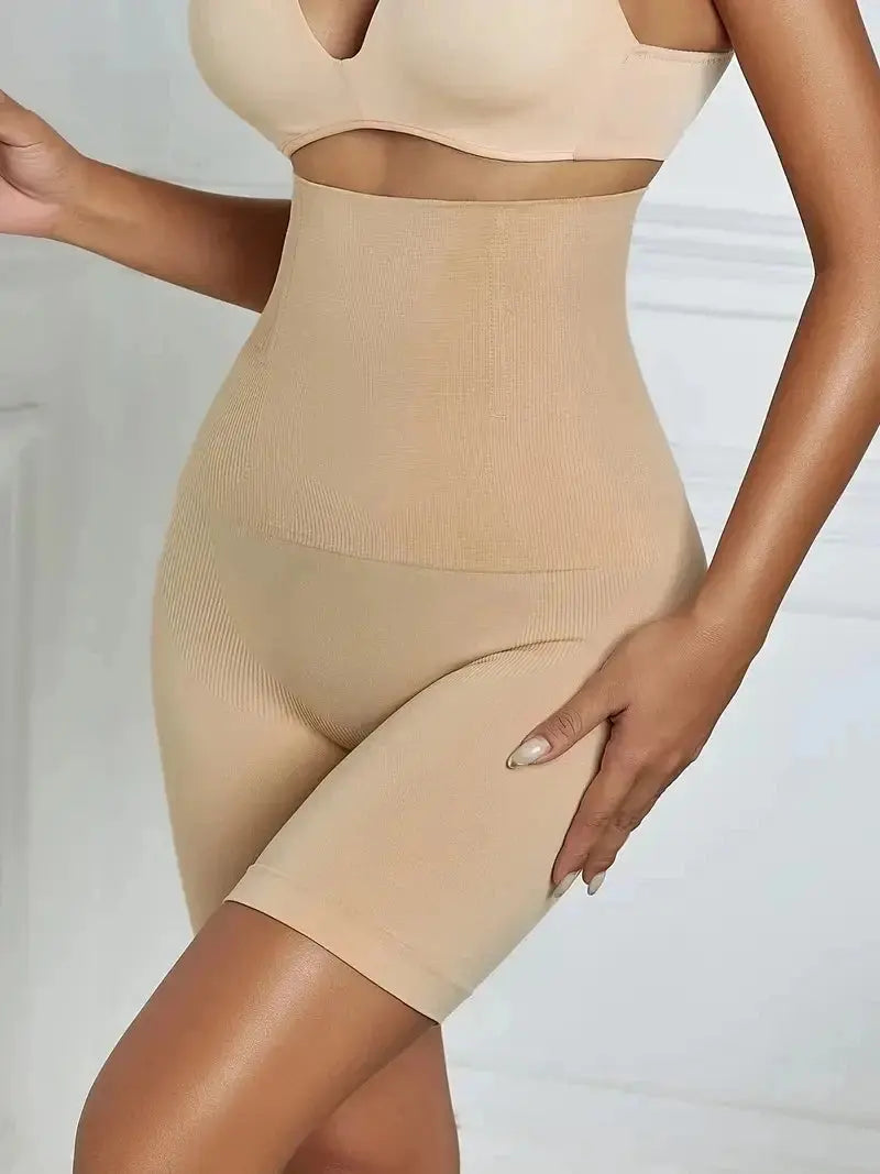 Women's tight shorts high waisted shaping women's shorts rolled buttocks lifted buttocks slim fit shorts outdoor shorts - Lady T Fashions