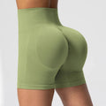 Women Fitness Shorts High Waist Workout Hip Lifting Leisure Shorts Leggings Yoga Gym Running Short Pants Sportswear - Lady T Fashions
