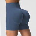 Women Fitness Shorts High Waist Workout Hip Lifting Leisure Shorts Leggings Yoga Gym Running Short Pants Sportswear - Lady T Fashions