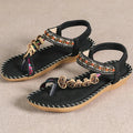 Women's Sandals Bohemia Style Sandals Summer 2025 New Shoes For Woman Flip Flops Beach Summer Shoes Women Low Heels Footwear - Lady T Fashions