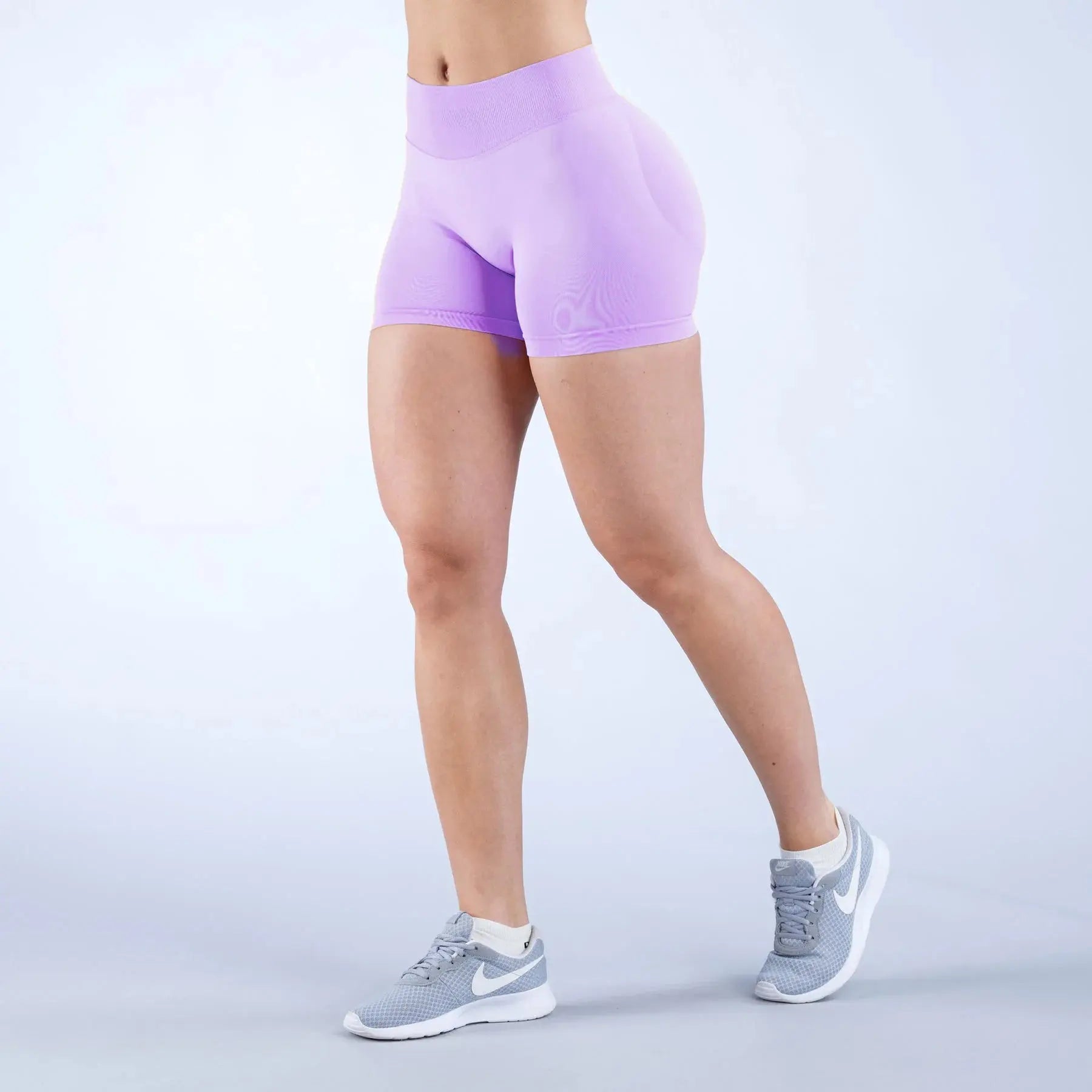 DFY Impact Summer High Waisted Yoga Shorts Sportswear Woman Gym Fashionable Sexy Running Fitness Pants Solid Color Yoga Leggings - Lady T Fashions