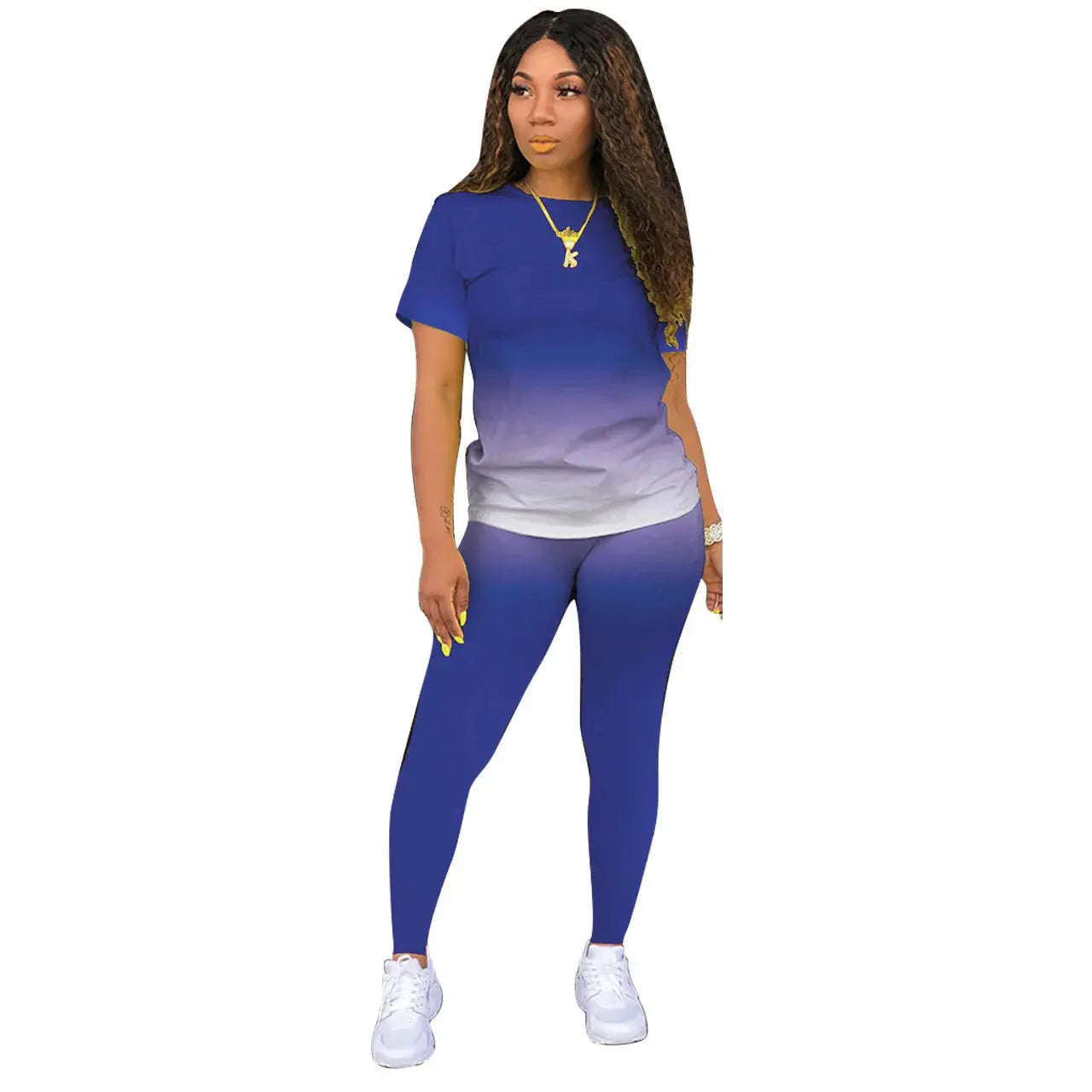 New Two Piece Set Women Tracksuits Sets Brand Printed Hoodie Pants Sweatshirt Set Sports Suit For Women Clothing - Lady T Fashions