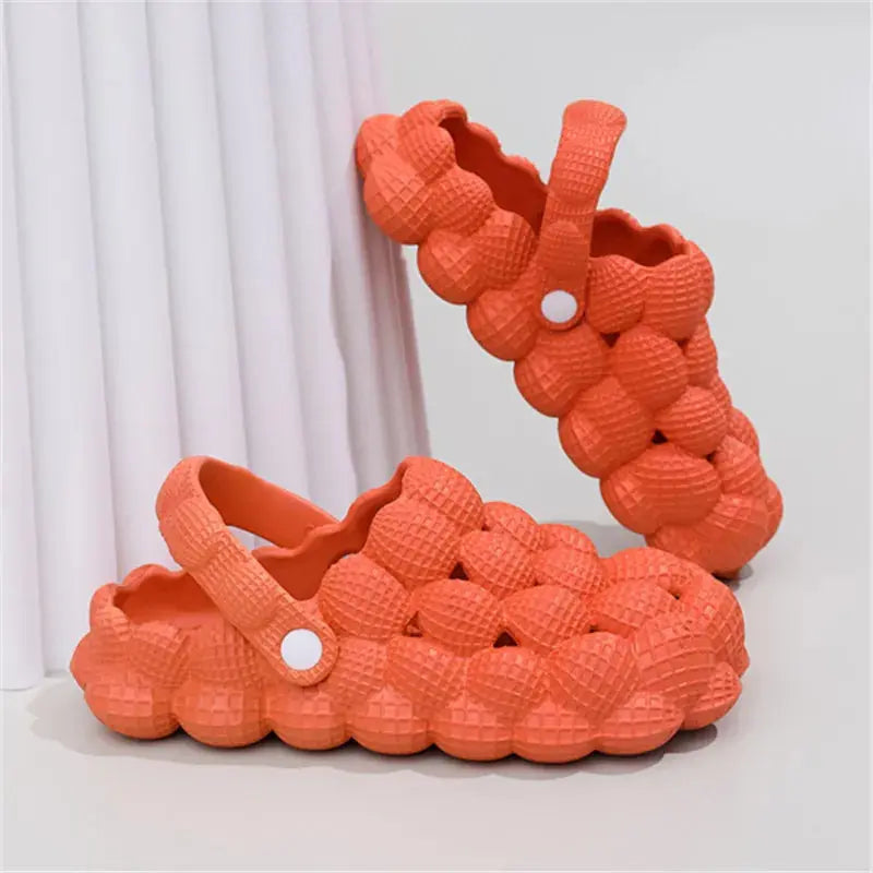 Comwarm Bubble Ball Women Sandals New Summer Women Clogs Garden Shoes House Massage House Slippers Closed Toe Anti-Slip Sandals Lady T Fashions