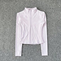 Women Sport Jacket Long Sleeve Shirt Workout Coat Gym Training Clothing Yoga Sportswear - Lady T Fashions