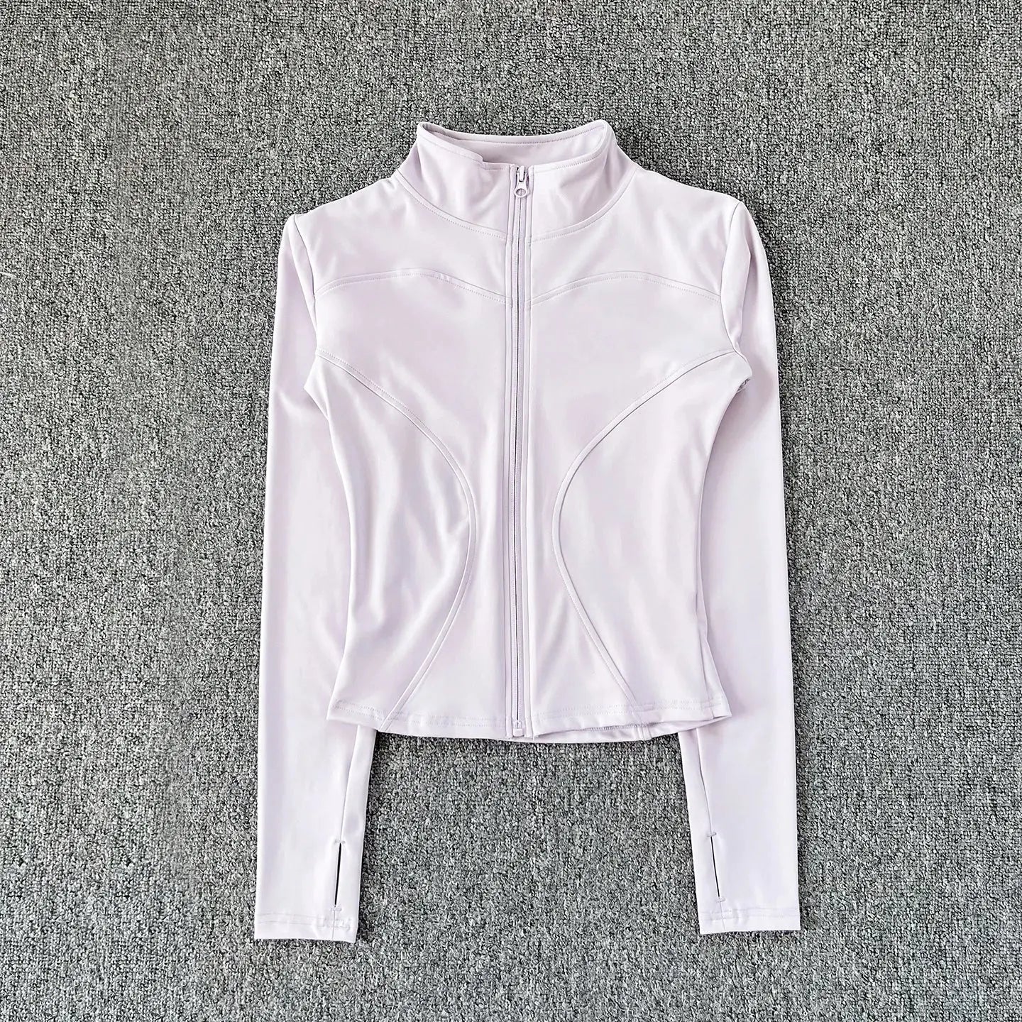 Women Sport Jacket Long Sleeve Shirt Workout Coat Gym Training Clothing Yoga Sportswear - Lady T Fashions