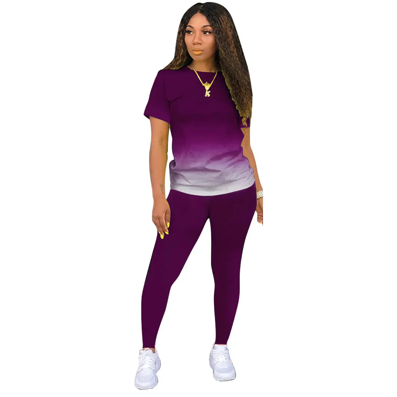 New Two Piece Set Women Tracksuits Sets Brand Printed Hoodie Pants Sweatshirt Set Sports Suit For Women Clothing - Lady T Fashions