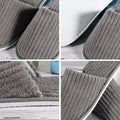 3/1 Pairs/Set Non-slip Travel Hotel Slippers Winter Warm Home Indoor Guest Slippers High Quality Disposable Closed Toe Slippers Lady T Fashions