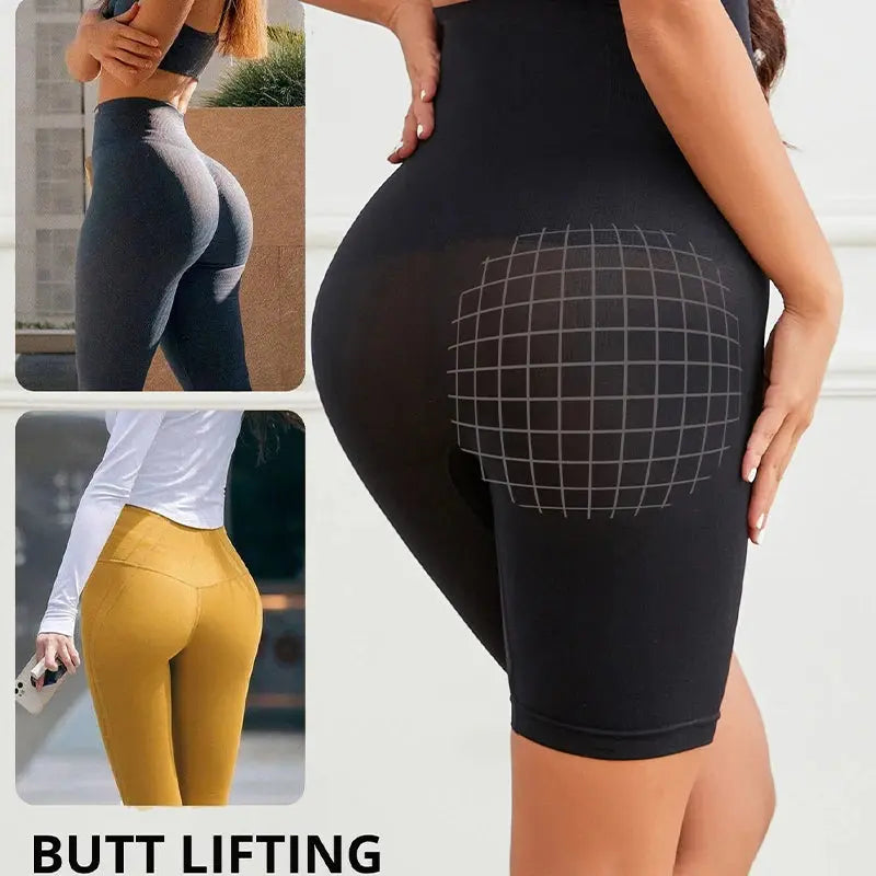 Shapewear for Women High Waist Trainer Panties Tummy Control Hip Butt Lifter Shorts Slimming Sheath Ladies Mid Thigh Body Shaper - Lady T Fashions