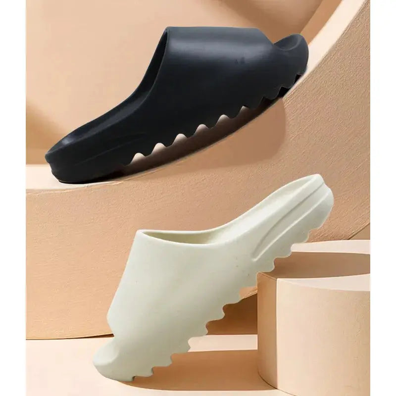 New Summer Men's Slides Brand Men Women Slippers Indoor Unisex Sandals Casual Shoes EVA Flip-flops Beach Women Sandals Lady T Fashions