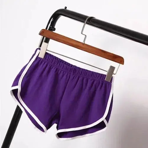 Sports Shorts Women Casual Fitness Shorts Cycling Running Wearing Causal Thin Anti-Walking Gym Yoga Hot Pants Bottoms Mujer - Lady T Fashions