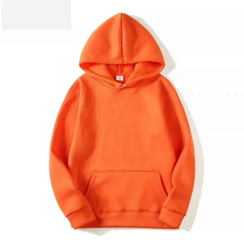 Hoodies for men and women 2025 autumn new item heavyweight American high street men's top plus size hooded pullover - Lady T Fashions