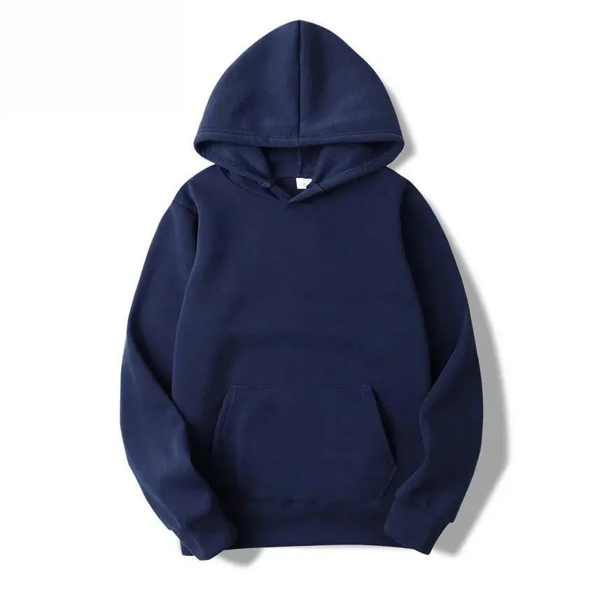 Hoodies for men and women 2025 autumn new item heavyweight American high street men's top plus size hooded pullover - Lady T Fashions
