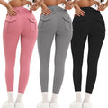 Women Yoga Legging trousers with pocket High Waist Fitness pants Cargo style Cycling Workout Gym Pants Breathable sports pants - Lady T Fashions