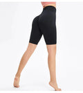 Seamless Fitness Shorts Women Women Sports High Waist Shorts Fitness Casual Workout Running Peach Hip Shorts - Lady T Fashions