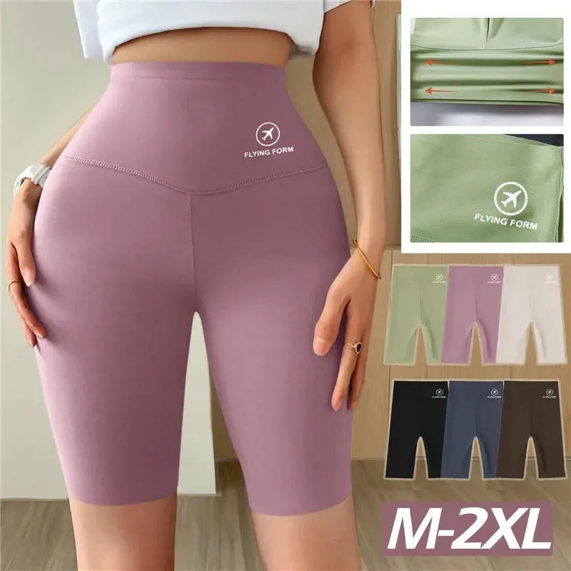 Hot Women Shorts Sports Shorts For Women New Cycling Jogging Fitness High Waist Push Up Gym Shorts Leggings Yoga Shorts - Lady T Fashions