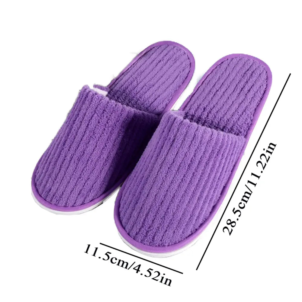 1Pair Winter Warm plush Slippers for Women Men Home shoes Nonslip Slides Fluffy Slippers Couple Indoor Bedroom House Slippers Lady T Fashions