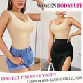 Body Shapewear for Women Seamless Solid Shaping Full Bodysuit Crew Neck Tummy Control Slimming Body Shaper Underwear & Shapewear - Lady T Fashions