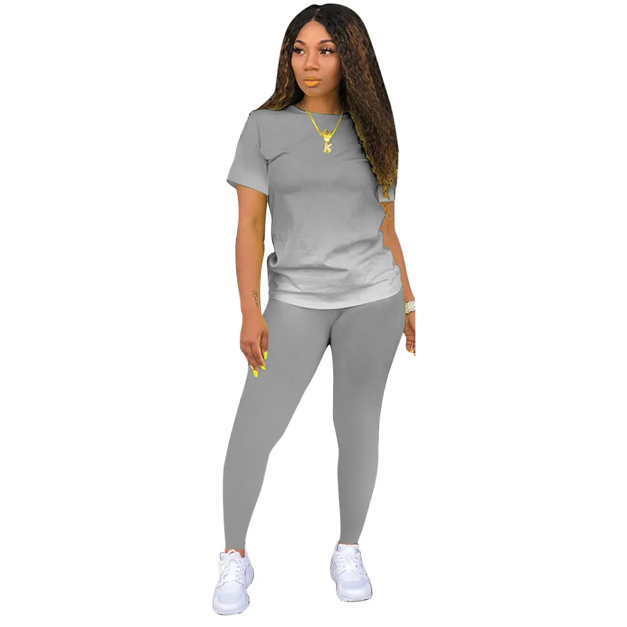 New Two Piece Set Women Tracksuits Sets Brand Printed Hoodie Pants Sweatshirt Set Sports Suit For Women Clothing - Lady T Fashions