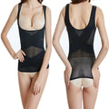 Women Waist Trainer Bodysuit Slimming Shapewear Tops Body Shaper  Sculpting Vest Postpartum Recovery Tights Corset Underwear - Lady T Fashions