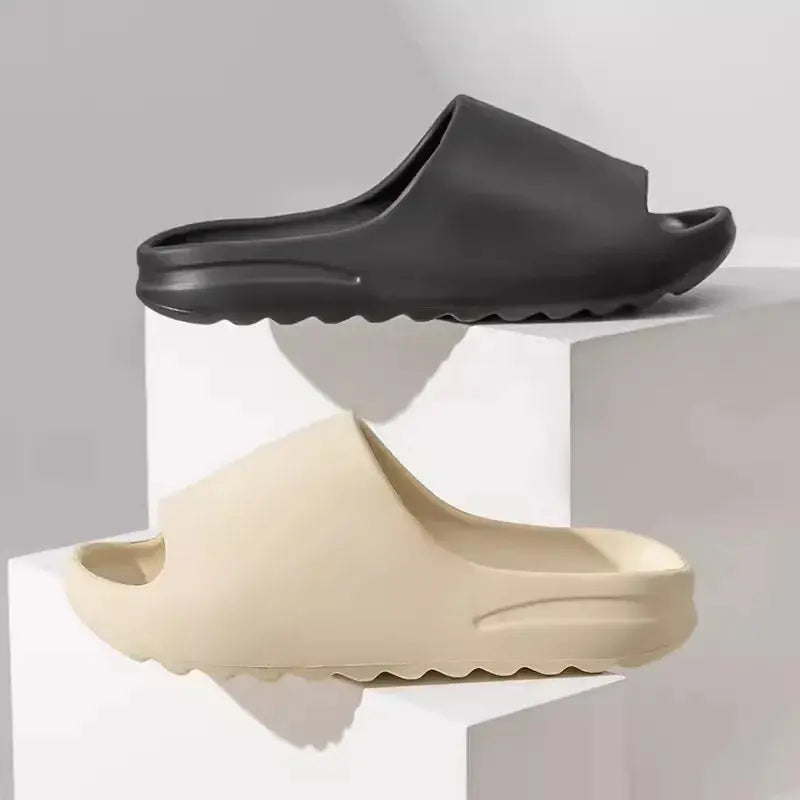 New Summer Men's Slides Brand Men Women Slippers Indoor Unisex Sandals Casual Shoes EVA Flip-flops Beach Women Sandals Lady T Fashions
