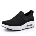 Sneakers Women Fashion Wedge Platform Female New Casual Sport Shoes Ladies Air Cushion Running Mesh Breathable Shoes Wholesale Lady T Fashions