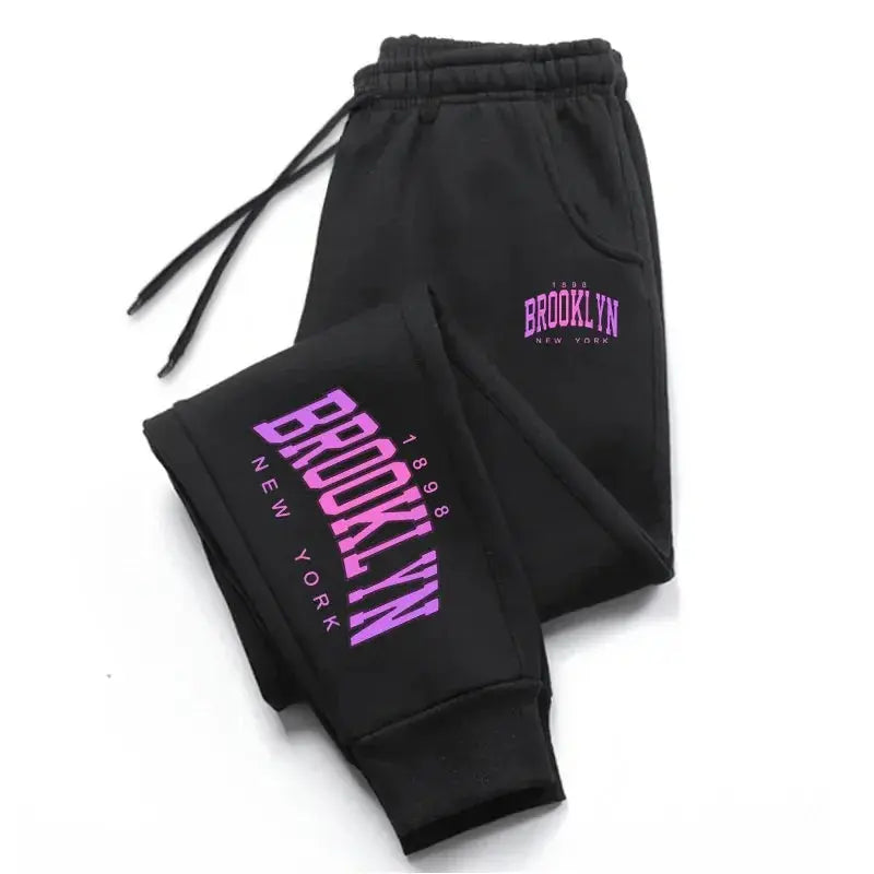 Women's Pants High Quality Sweatpants Outdoors Elastic Band Woman Trousers Jogging Drawstring Hot Sales Casual Sports Clothing - Lady T Fashions