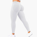 Seamless Women Solid Waist Yoga Pants Three-section Waist Sexy Hip-lifting Tight Sports Pants Fitness Exercise Yoga Pants - Lady T Fashions
