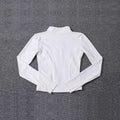 Women Sport Jacket Long Sleeve Shirt Workout Coat Gym Training Clothing Yoga Sportswear - Lady T Fashions