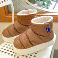 Couple Cotton Shoes Waterproof Snow Boots Plush Warm Winter Boots Comfort Home Slippers for Men Outdoor Platform Cotton Slippers Lady T Fashions