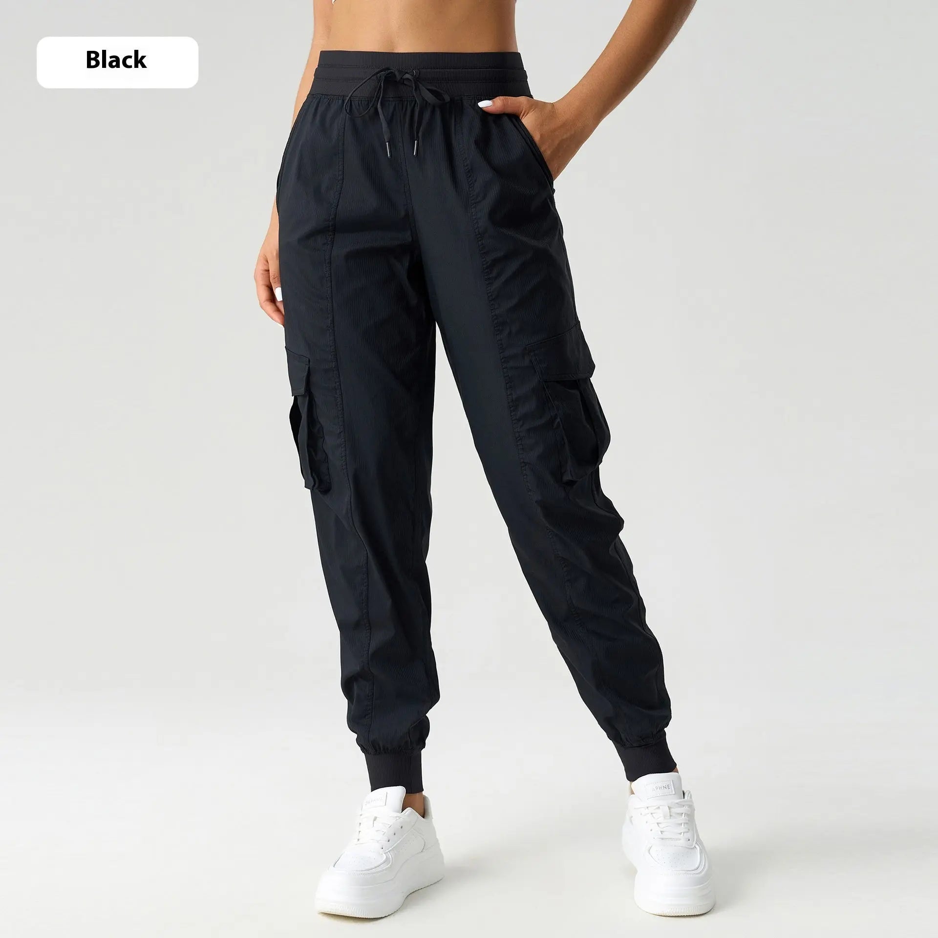Outdoor Loose Tappered Mid-waist Overalls Women's Thin Quick-drying Breathable Lady T Fashions