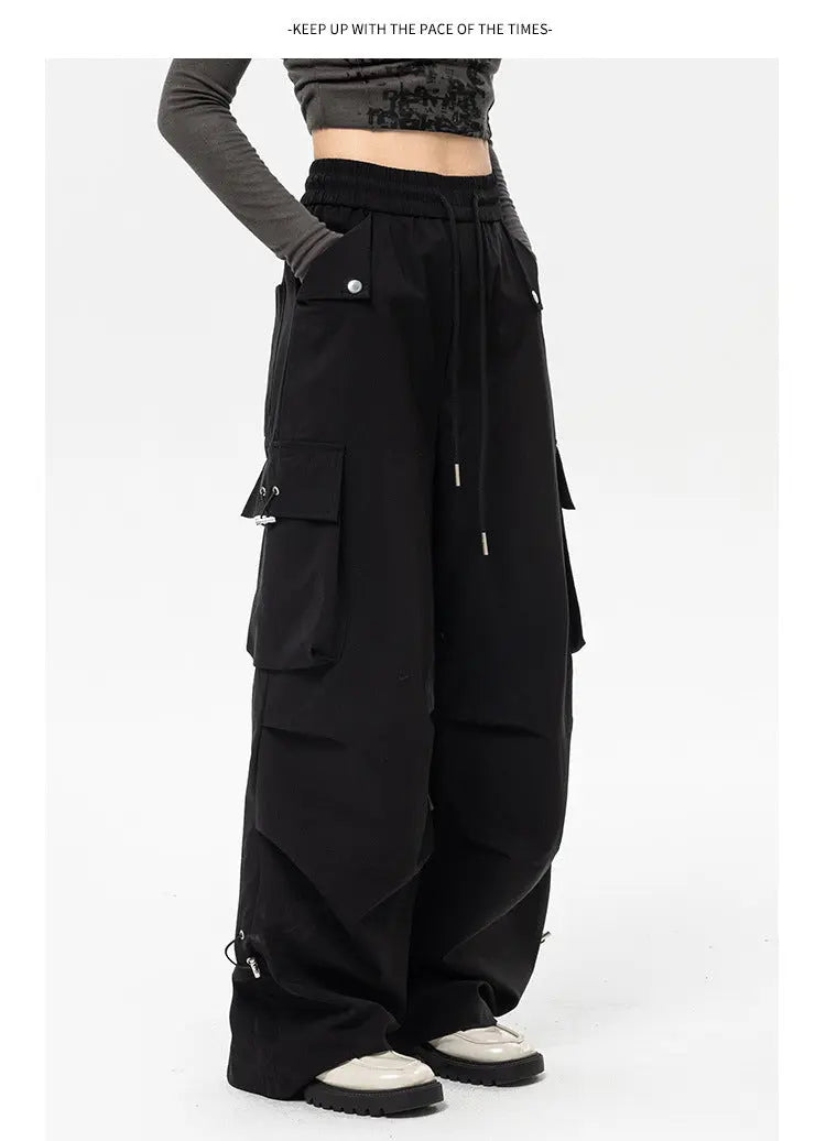Fashion Brand High Street Hip Hop Jazz Dance Pants Sports Casual Pants Overalls Women's Lady T Fashions