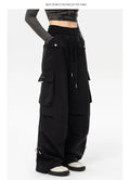 Fashion Brand High Street Hip Hop Jazz Dance Pants Sports Casual Pants Overalls Women's Lady T Fashions