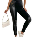 Black High Waist Stretch Feet Black Trousers Tight Pencil Magic Pants Lady T Fashions