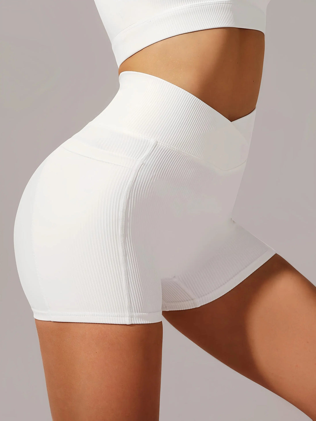 Women's High-Waisted Yoga Shorts - Breathable Workout Shorts For Running & Gym Lady T Fashions